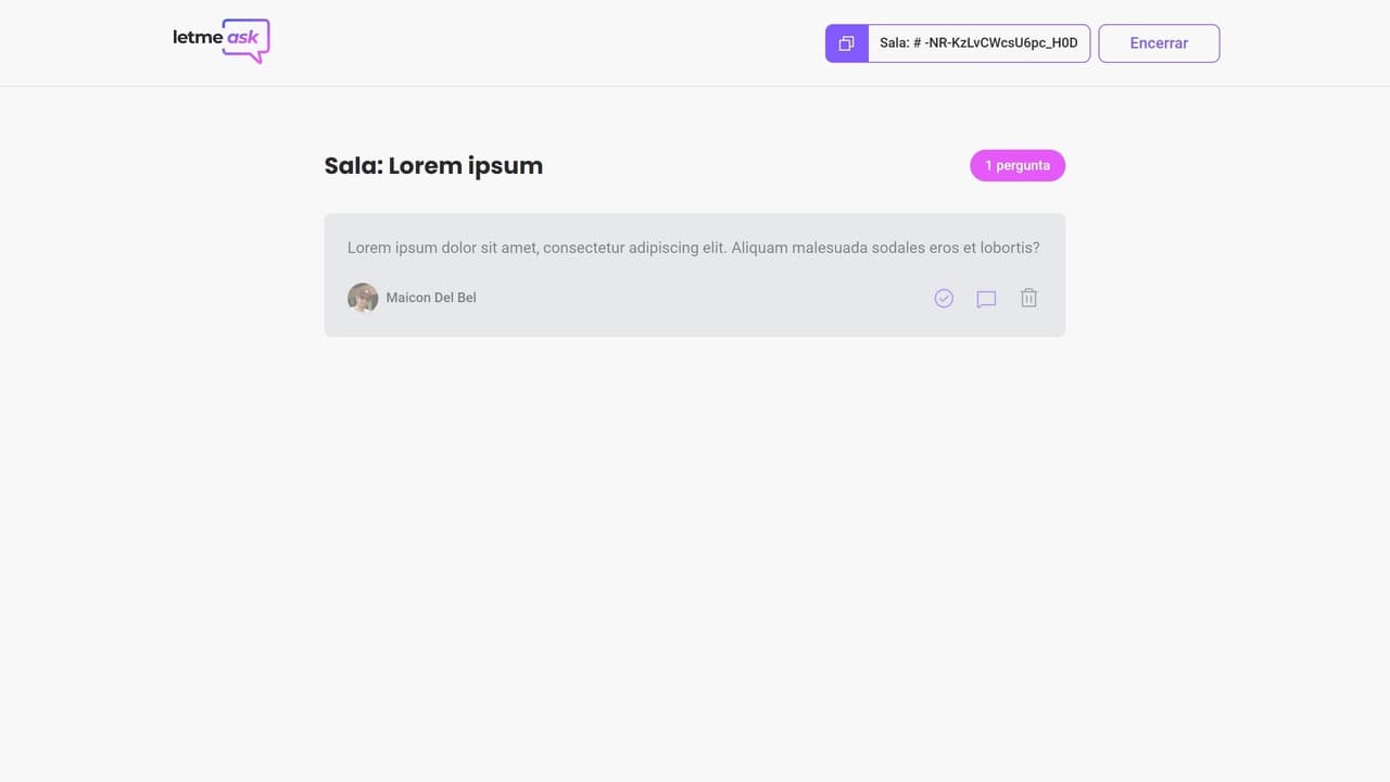 Projeto desenvolvido durante o NLW #Together da Rocketseat®. 