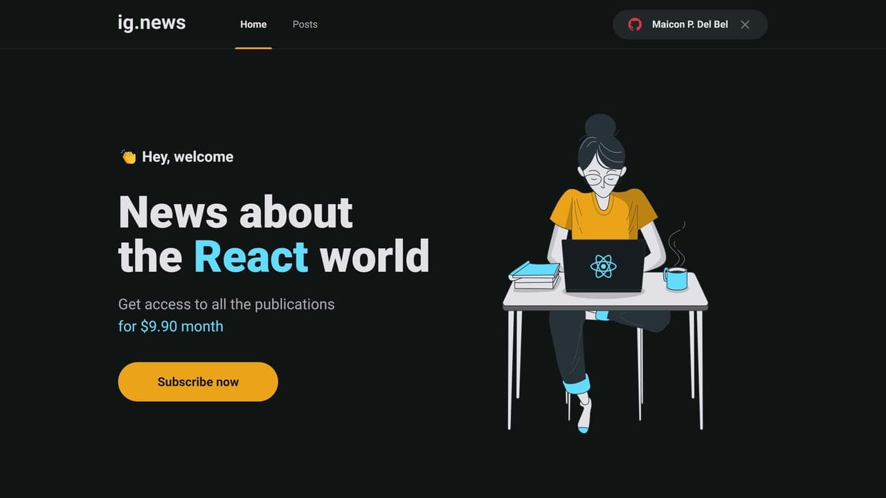 Projeto desenvolvido durante o Bootcamp Ignite da Rocketseat®.