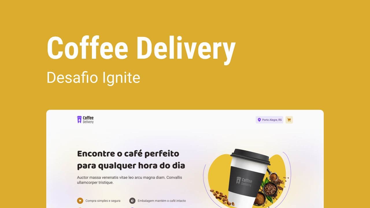 Resultado do desafio de React no Bootcamp Ignite da Rocketseat®.