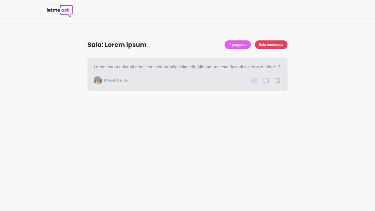 Projeto desenvolvido durante o NLW #Together da Rocketseat®. 