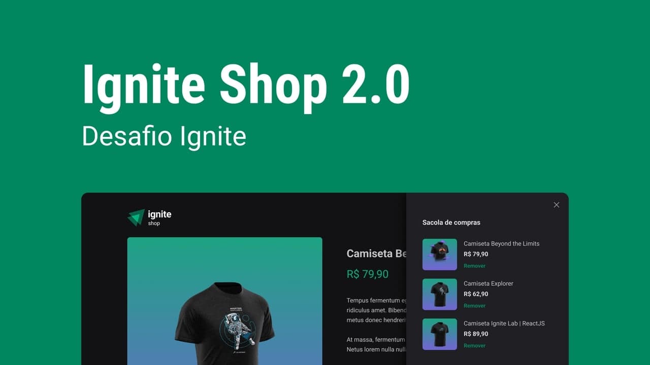 Resultado do desafio de React no Bootcamp Ignite da Rocketseat®.