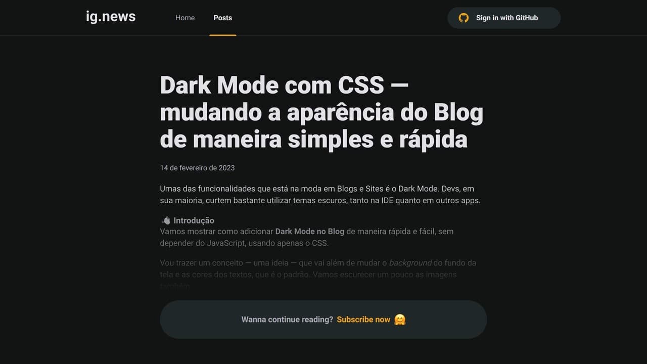 Projeto desenvolvido durante o Bootcamp Ignite da Rocketseat®.