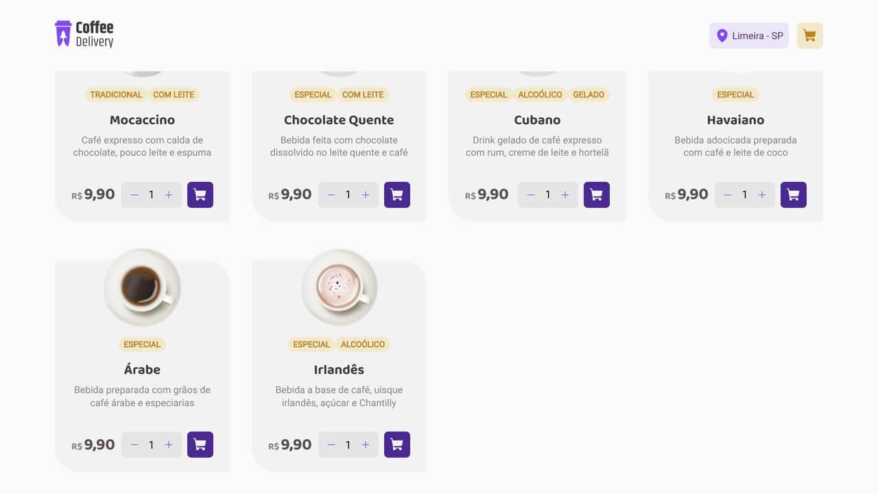 Resultado do desafio de React no Bootcamp Ignite da Rocketseat®.