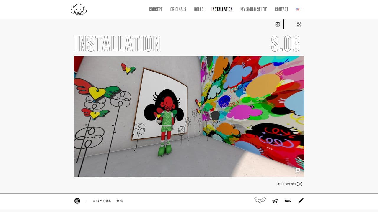 Website para um projeto pessoal do artista Lincoln Magalhães.